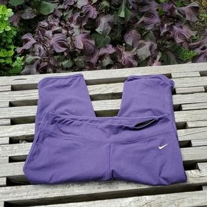 Nike Purple Capri Leggings